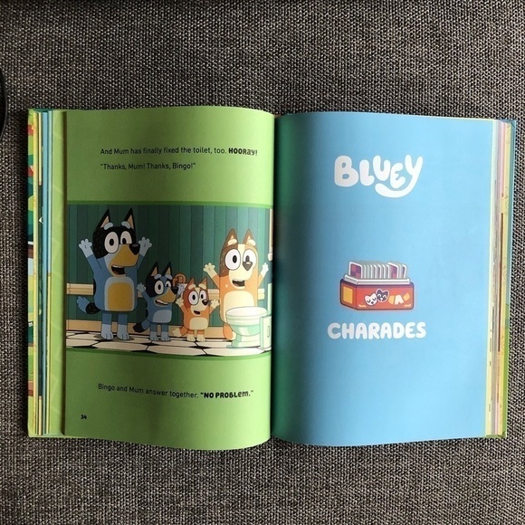 Moose Bluey 5 Minute Stories Hardcover Book Bedtime Kids Baby Book - Picture 11 of 12